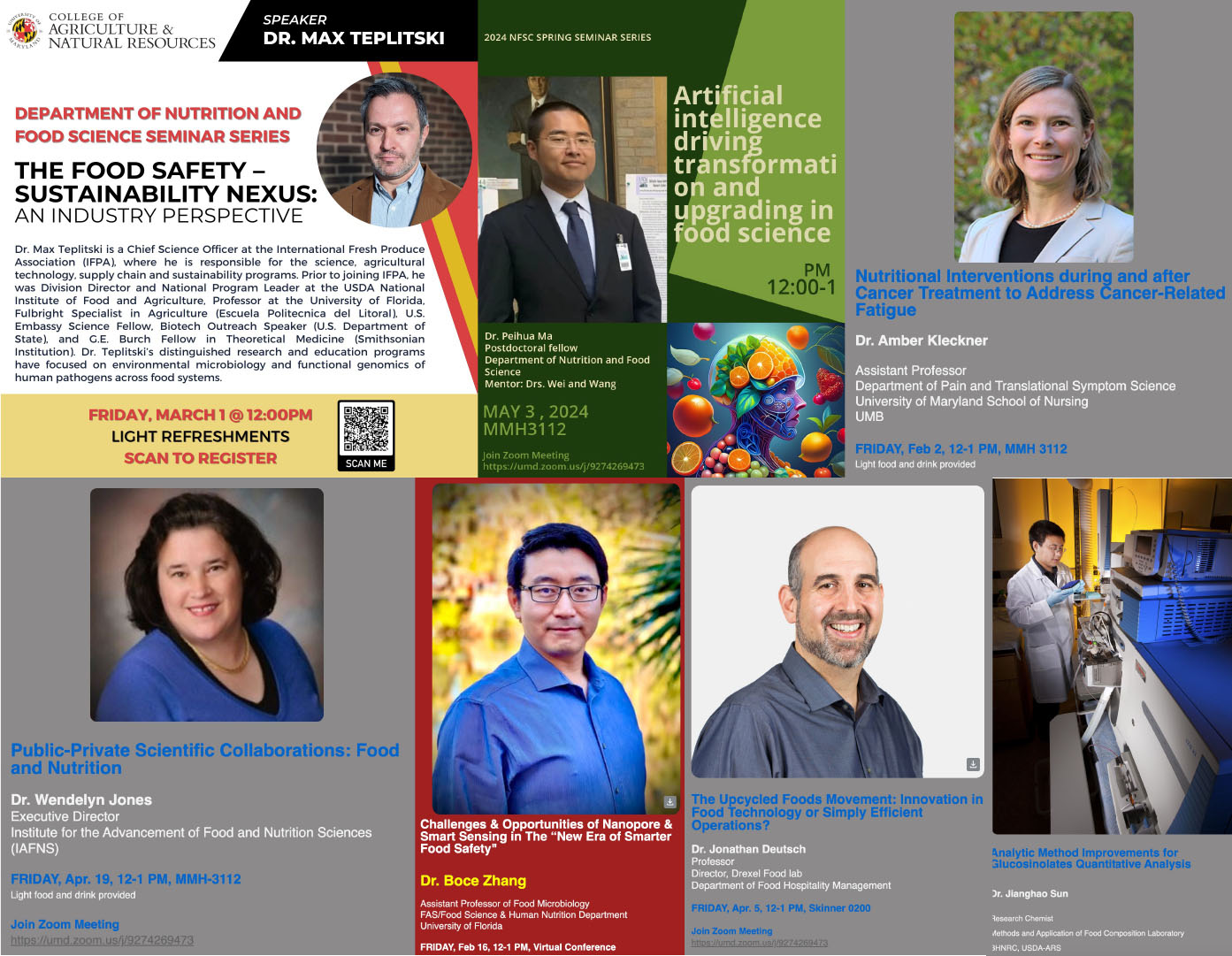 Meet the seminar speakers